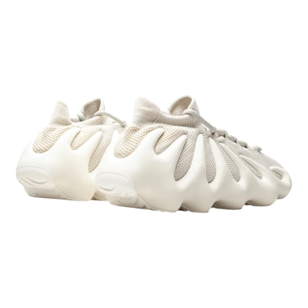 HypeSelection adidas Yeezy 450 Cloud White knit sneakers with unique EVA foam sole and integrated lacing.