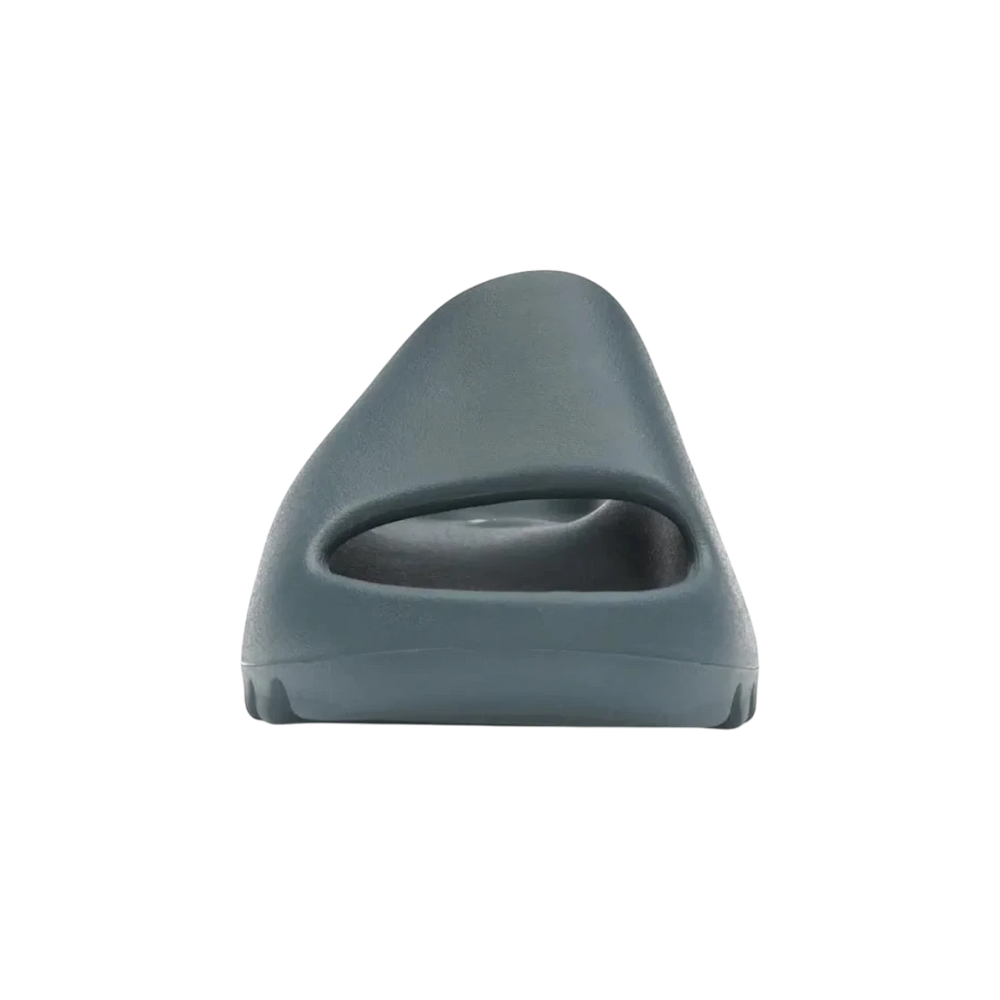 HypeSelection adidas Yeezy Slide in Slate Marine, made from injected EVA foam with a slip-on design and grooved outsole.