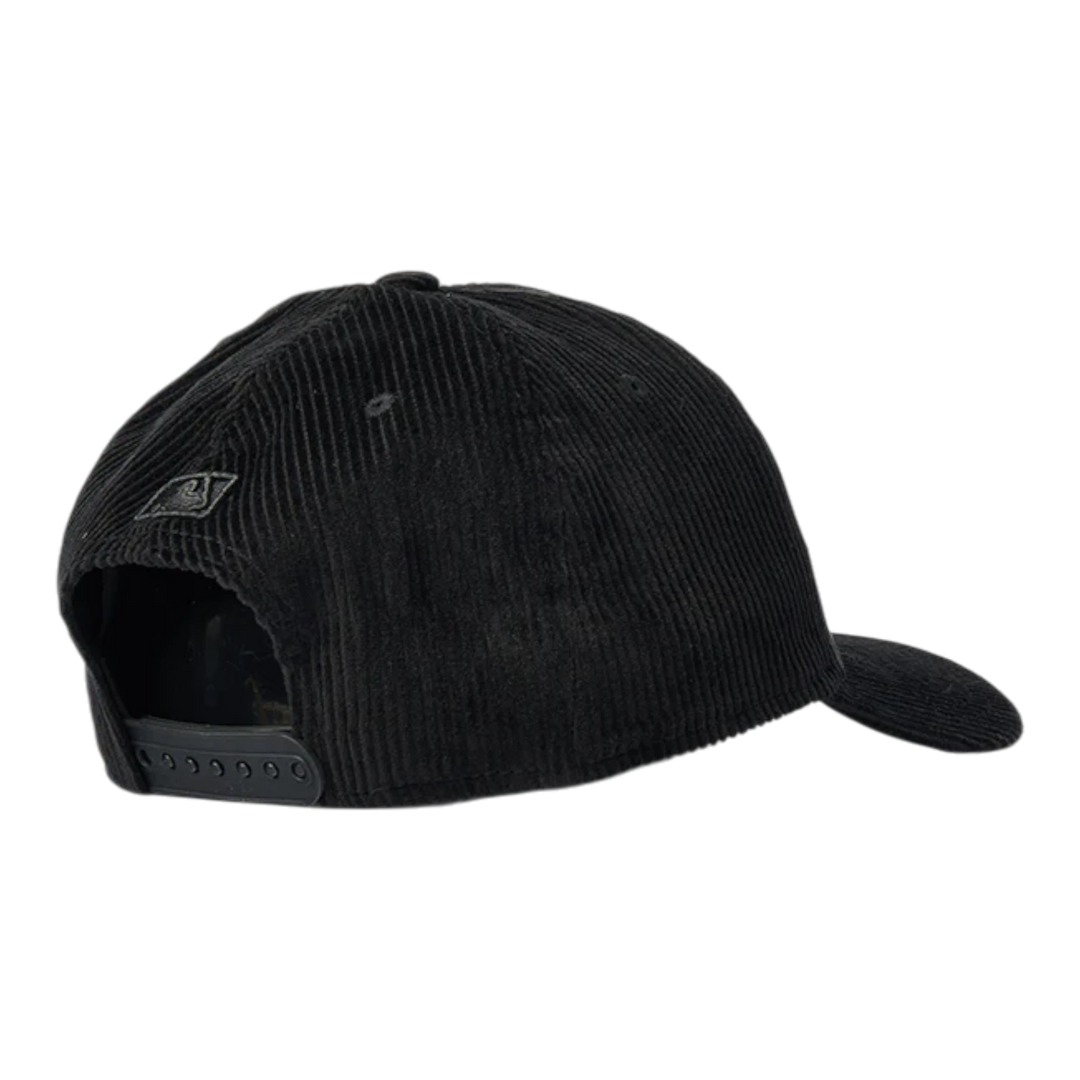 HypeSelection black corduroy Chicago White Sox 9FORTY M-Crown snapback cap with embroidered logo and pre-curved visor.
