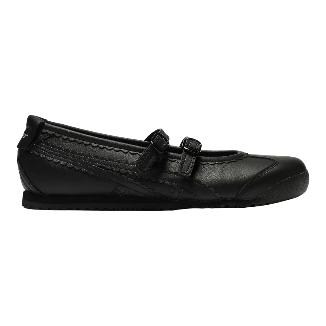 HypeSelection black leather Onitsuka Tiger Mexico 66 TGRS women&