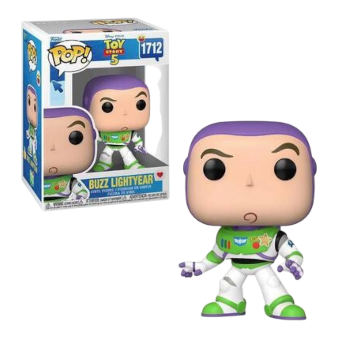 HypeSelection Funko Pop Disney Toy Story 5 Buzz Lightyear vinyl figure in iconic white and green space ranger suit