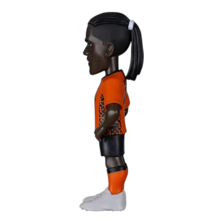 HypeSelection Minix Clarence Seedorf collectible figure in Netherlands orange kit, 12cm tall caricature design.