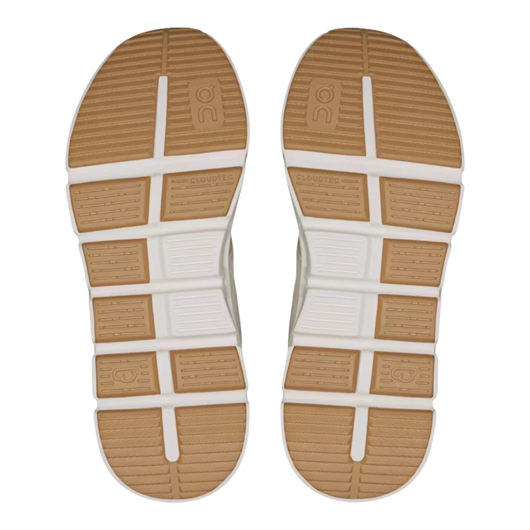 HypeSelection Cloud Play Kids Dew Lark beige and white rubber sole sneakers with CloudTec cushioning.