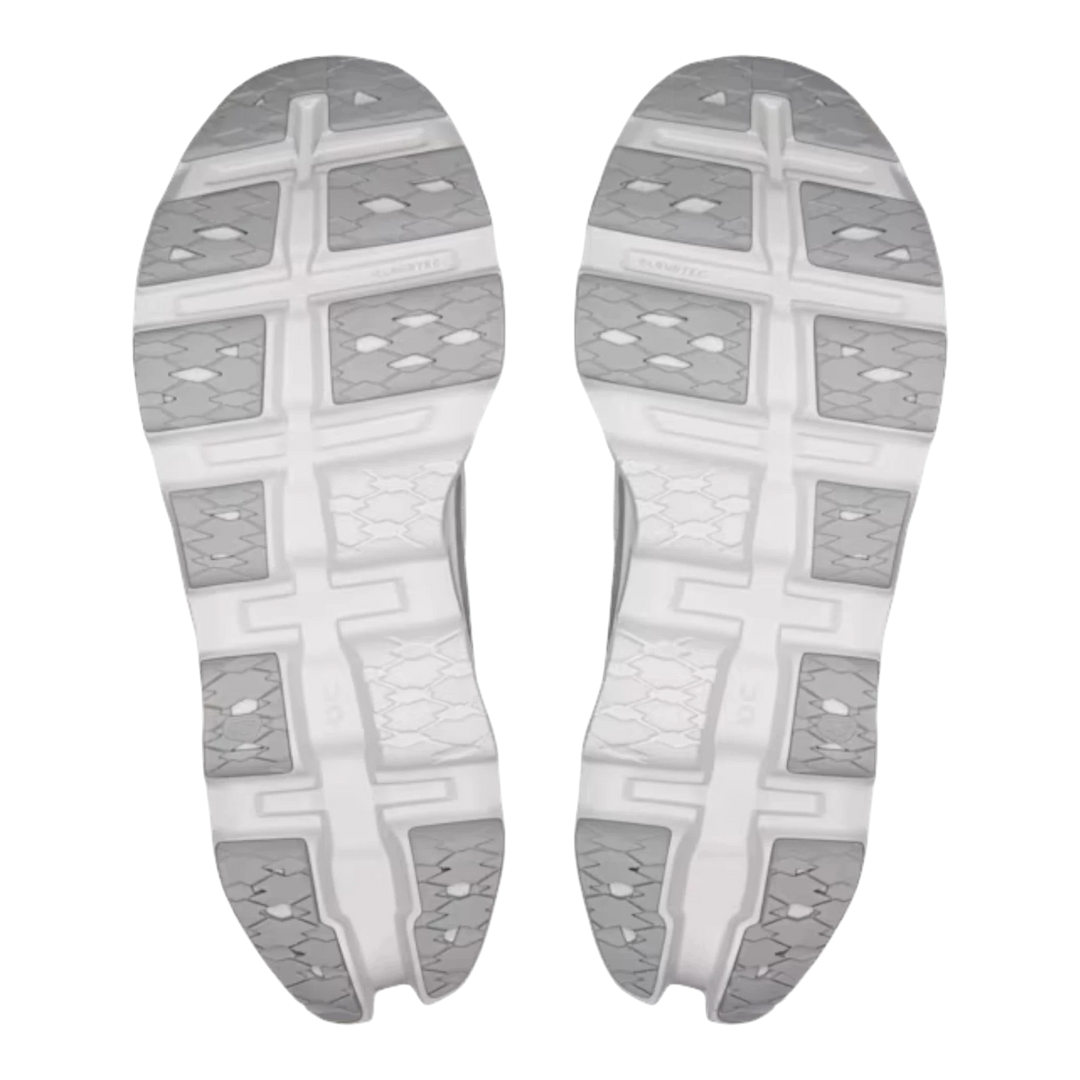 HypeSelection Cloudmonster 3 Wolf running shoes soles, grey and white with CloudTec cushioning.