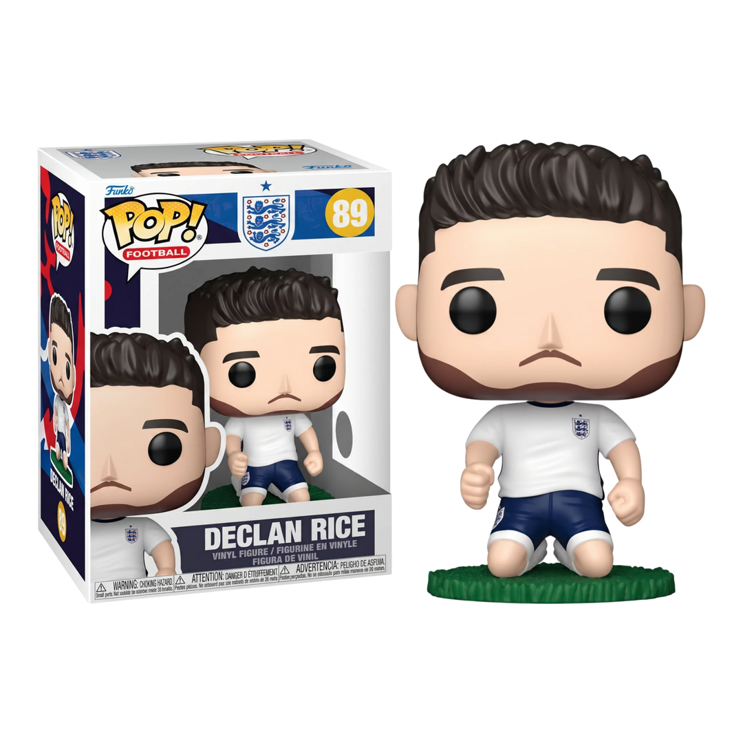 HypeSelection Funko Pop! Football Declan Rice vinyl figure in England kit with window display box