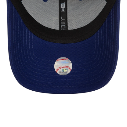 HypeSelection royal blue cotton Los Angeles Dodgers baseball cap with embroidered logo and metallic MLB patch.