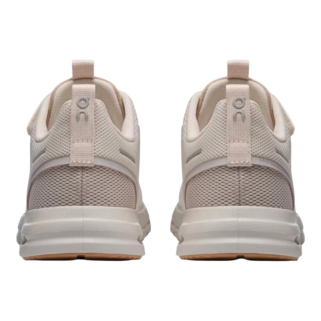HypeSelection Cloud Play Kids Dew Lark light beige mesh sneakers with rubber soles.