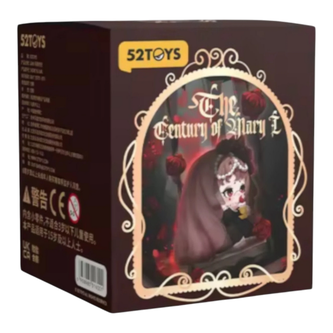 HypeSelection 52TOYS LILITH The Century of Mary blind box collectible figure with gothic design and red roses.