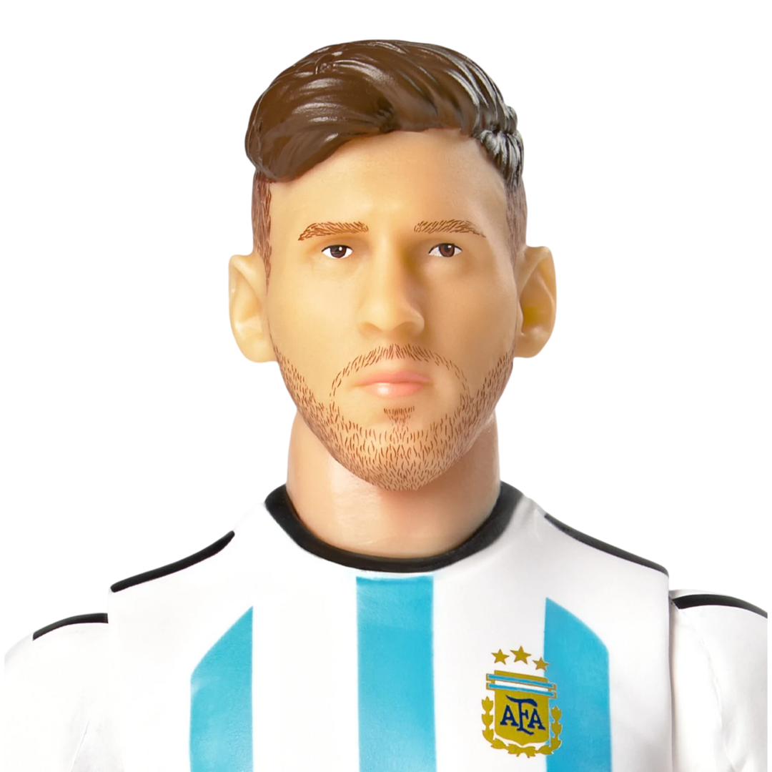 HypeSelection Banbo Toys Lionel Messi 20cm action figure wearing the Argentina national team kit