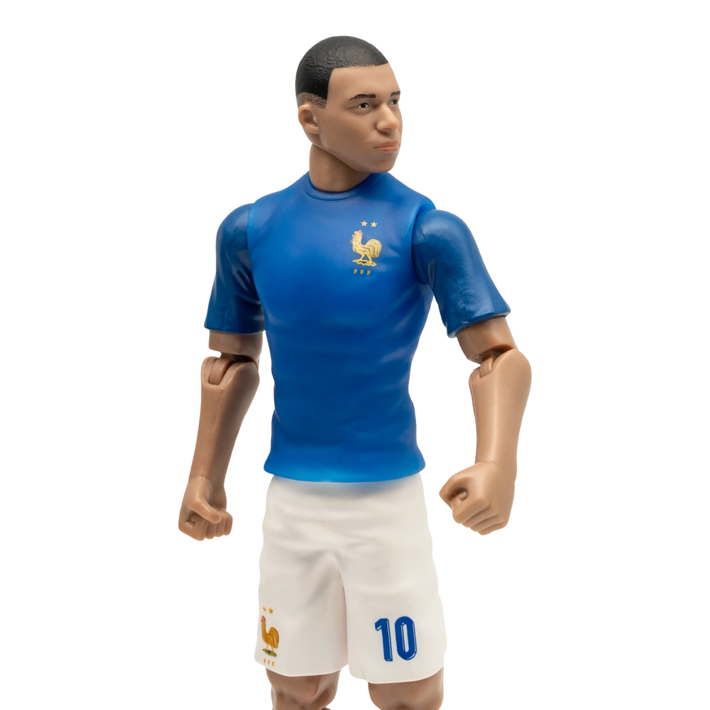 HypeSelection Banbo Toys Sockers Kylian Mbappé 20cm articulated action figure in France national team blue kit