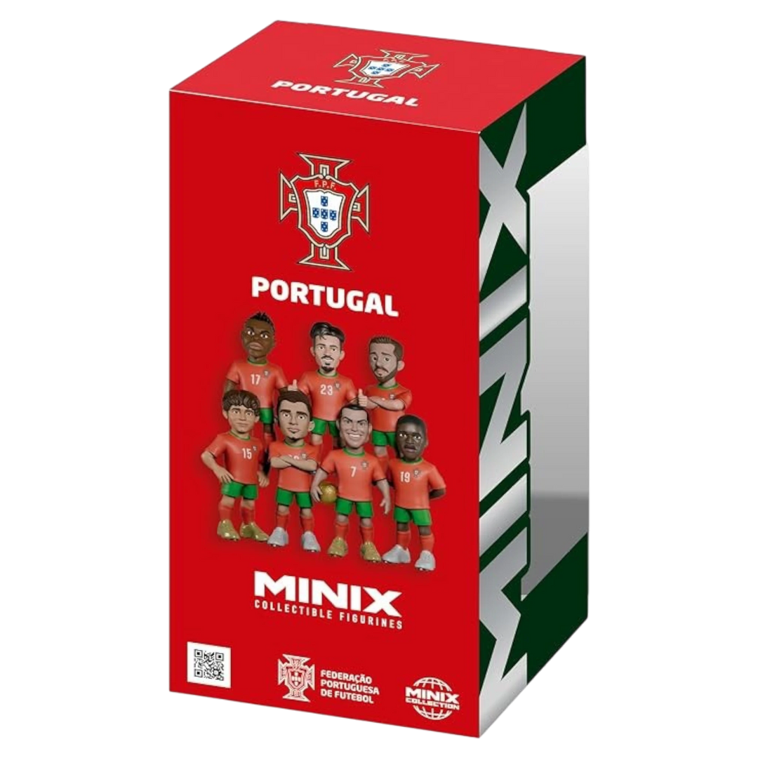 HypeSelection Minix Football Stars Portugal collectible figure box featuring Cristiano Ronaldo and national team players