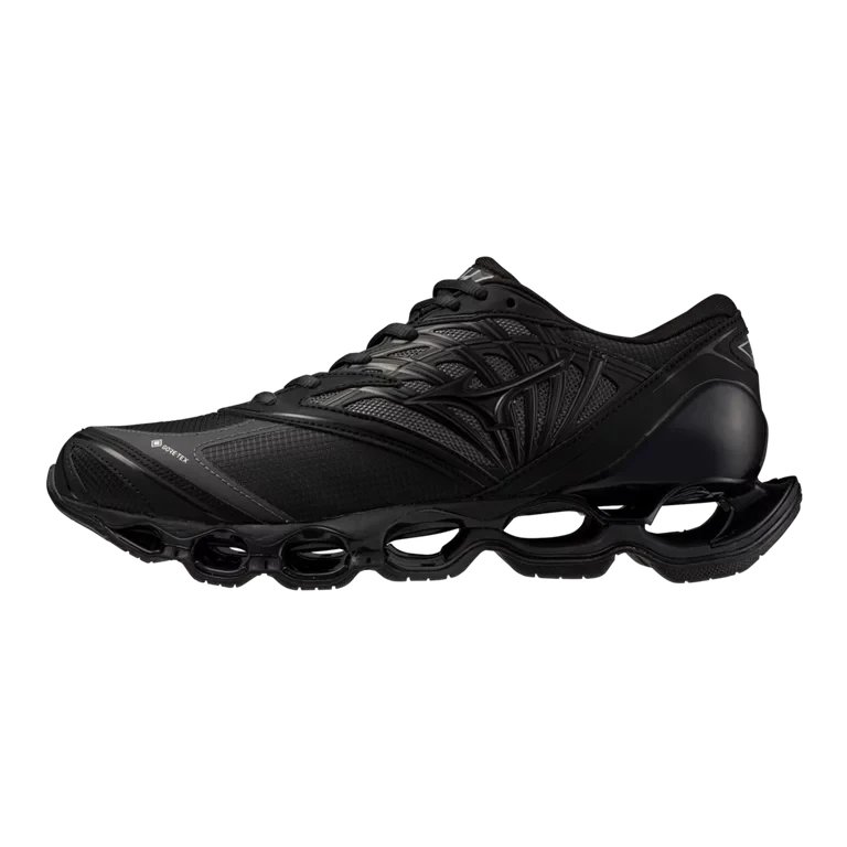HypeSelection Mizuno Wave Prophecy LS GTX sneaker in black micro-ripstop with GORE-TEX and sculpted cushioning sole