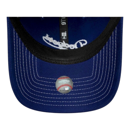 HypeSelection royal blue New Era Los Angeles Dodgers 9TWENTY cap with contrast stitching and embroidered logo.