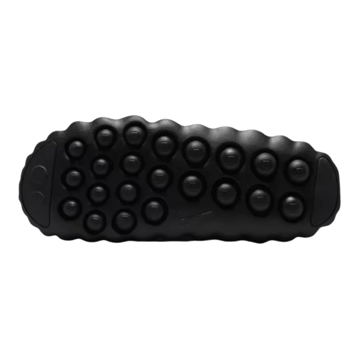 HypeSelection Nike Mind 001 slide in triple black with twenty-two independent foam nodes on the sole