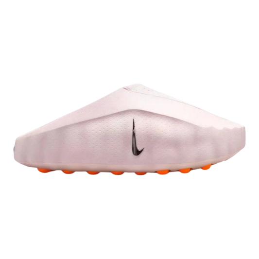 HypeSelection Nike Mind 001 women's pearl pink mule slide with perforated upper and sensory outsole.