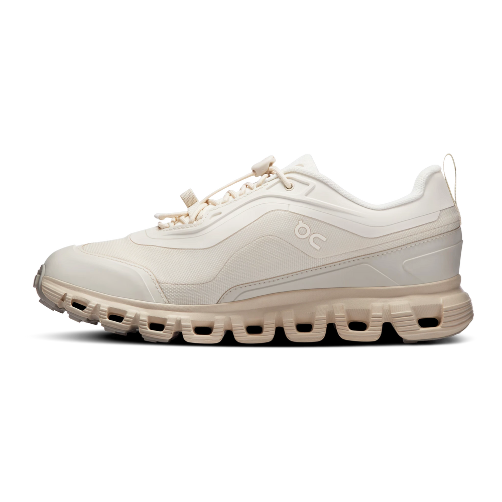 HypeSelection On Cloud 6 Geo Waterproof sneaker in tonal Dew colourway with toggle lacing and geometric panelling.