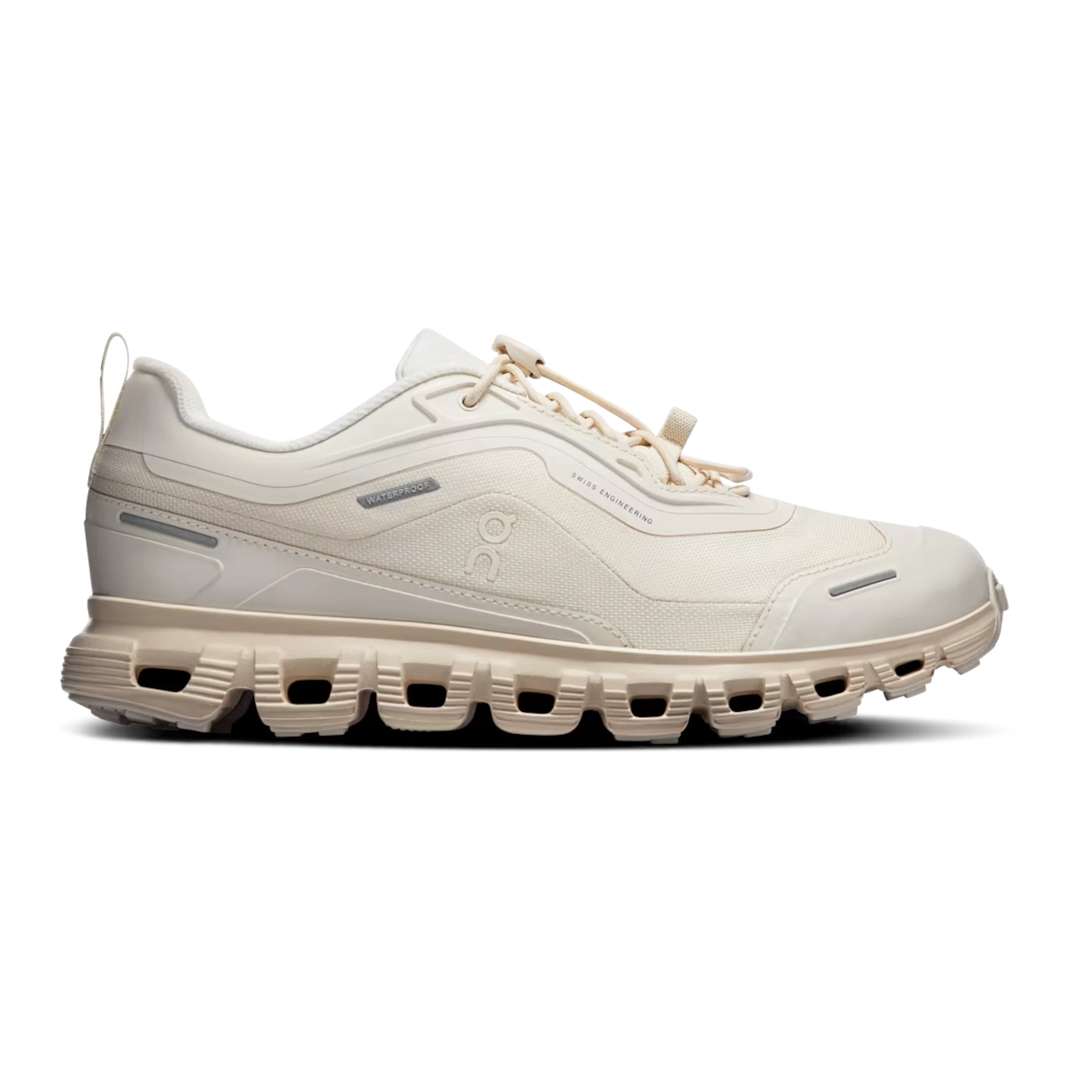 HypeSelection On Cloud 6 Geo Waterproof sneaker in tonal Dew colourway with geometric panelling and toggle lacing.