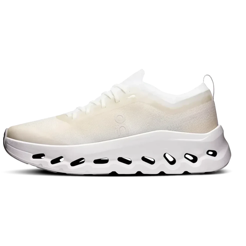 HypeSelection On Cloudtilt Moon sneaker in white and frost with a breathable knit upper and CloudTec Phase midsole.
