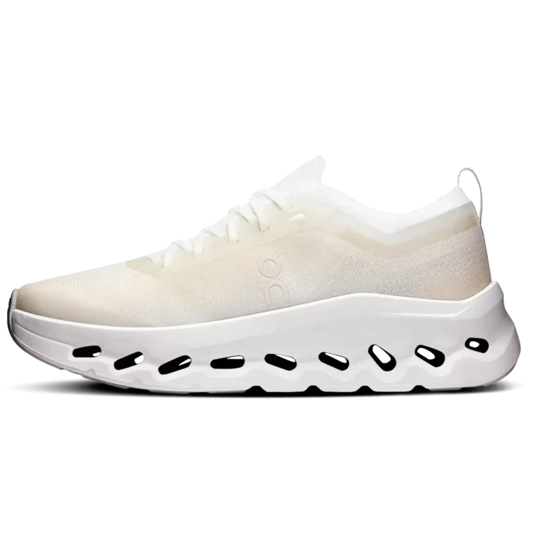 HypeSelection On Cloudtilt Moon sneaker in white and frost with a breathable knit upper and CloudTec Phase midsole.