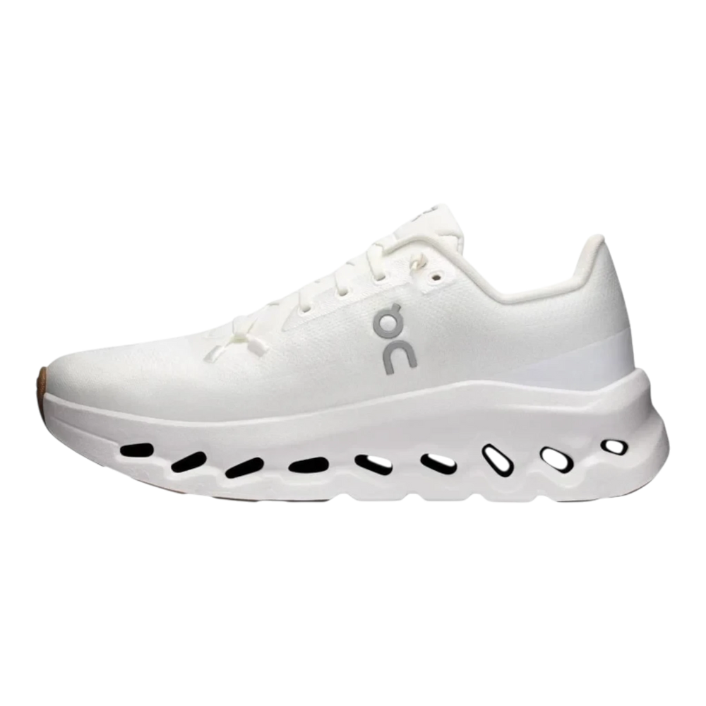 HypeSelection On Cloudtilt women's sneaker in white and ivory with breathable mesh upper and CloudTec Phase midsole.