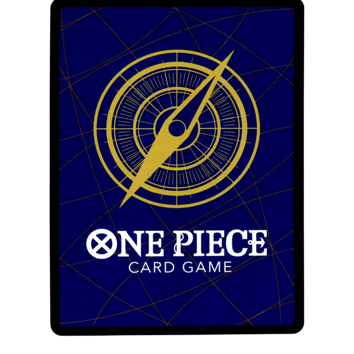 HypeSelection One Piece Card Game blue card with gold compass design and text