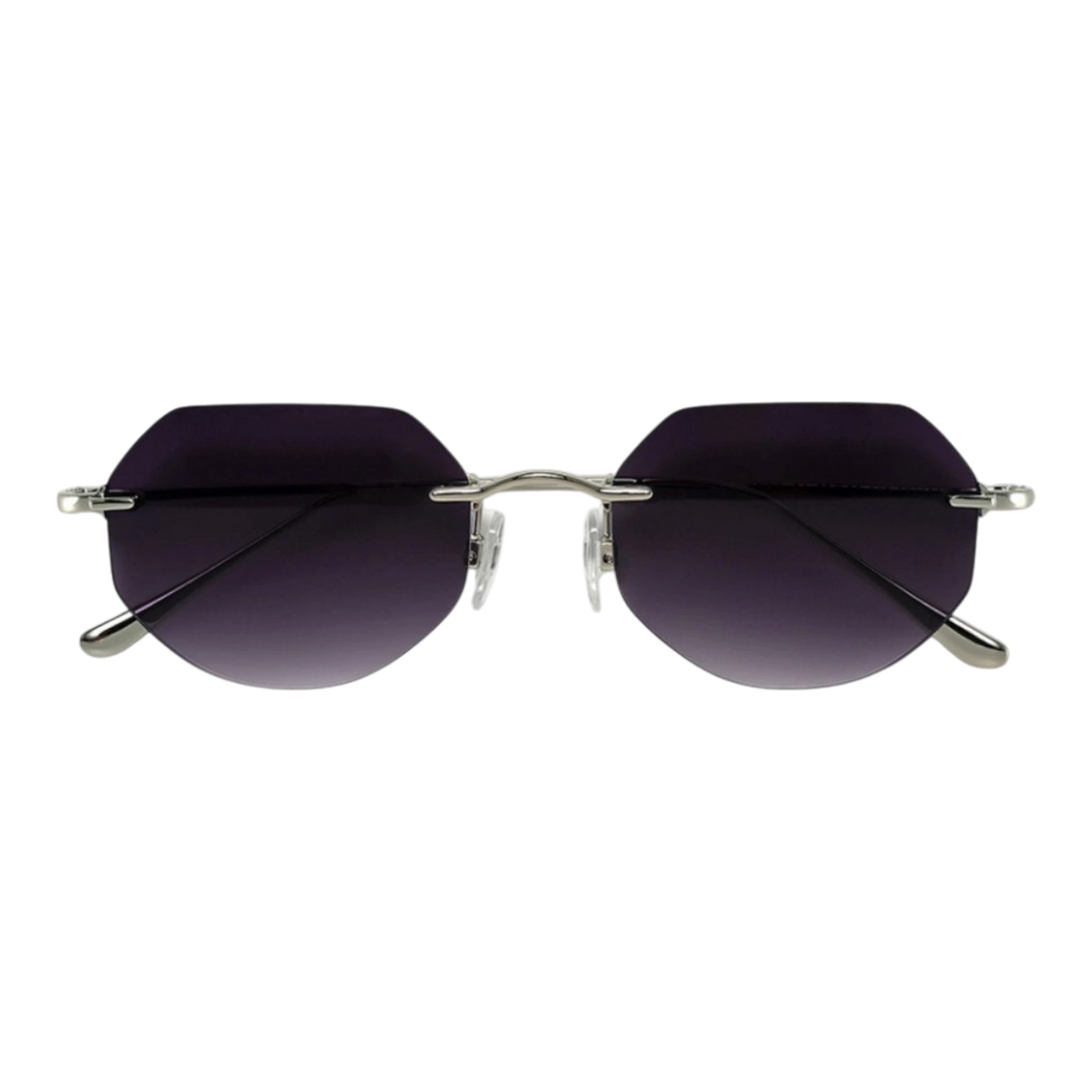HypeSelection Ryoko NovaEdge sunglasses in BronzeGold with a sleek, modern metal frame and dark gradient lenses.