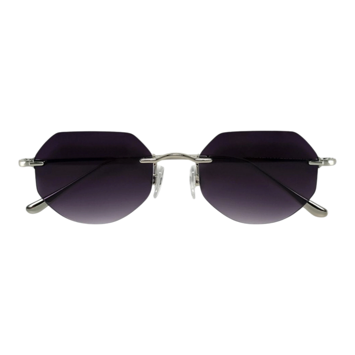 HypeSelection Ryoko NovaEdge sunglasses in BronzeGold with a sleek, modern metal frame and dark gradient lenses.