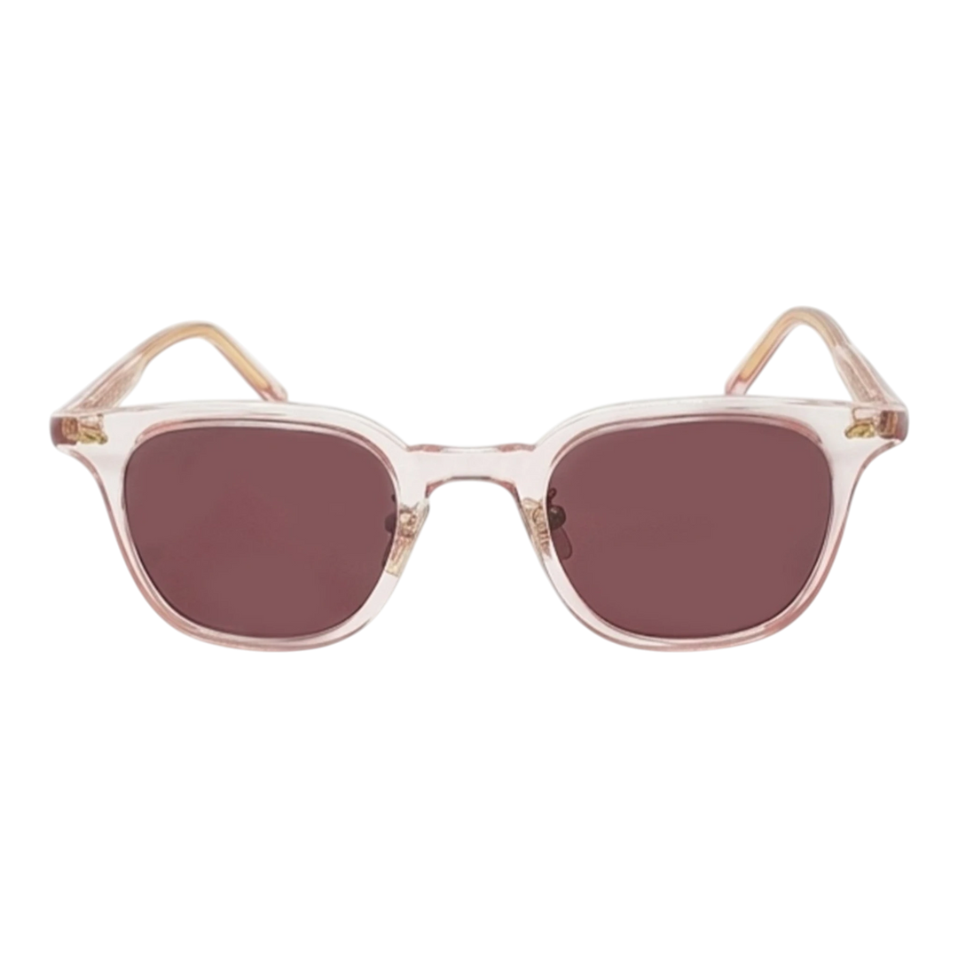HypeSelection Ryoko AntiqueAura pink acetate sunglasses with tinted lenses and a vintage-inspired silhouette.