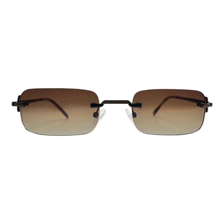 HypeSelection Ryoko UrbanEdge sunglasses in MochaFade with a warm brown gradient lens and structured frame.
