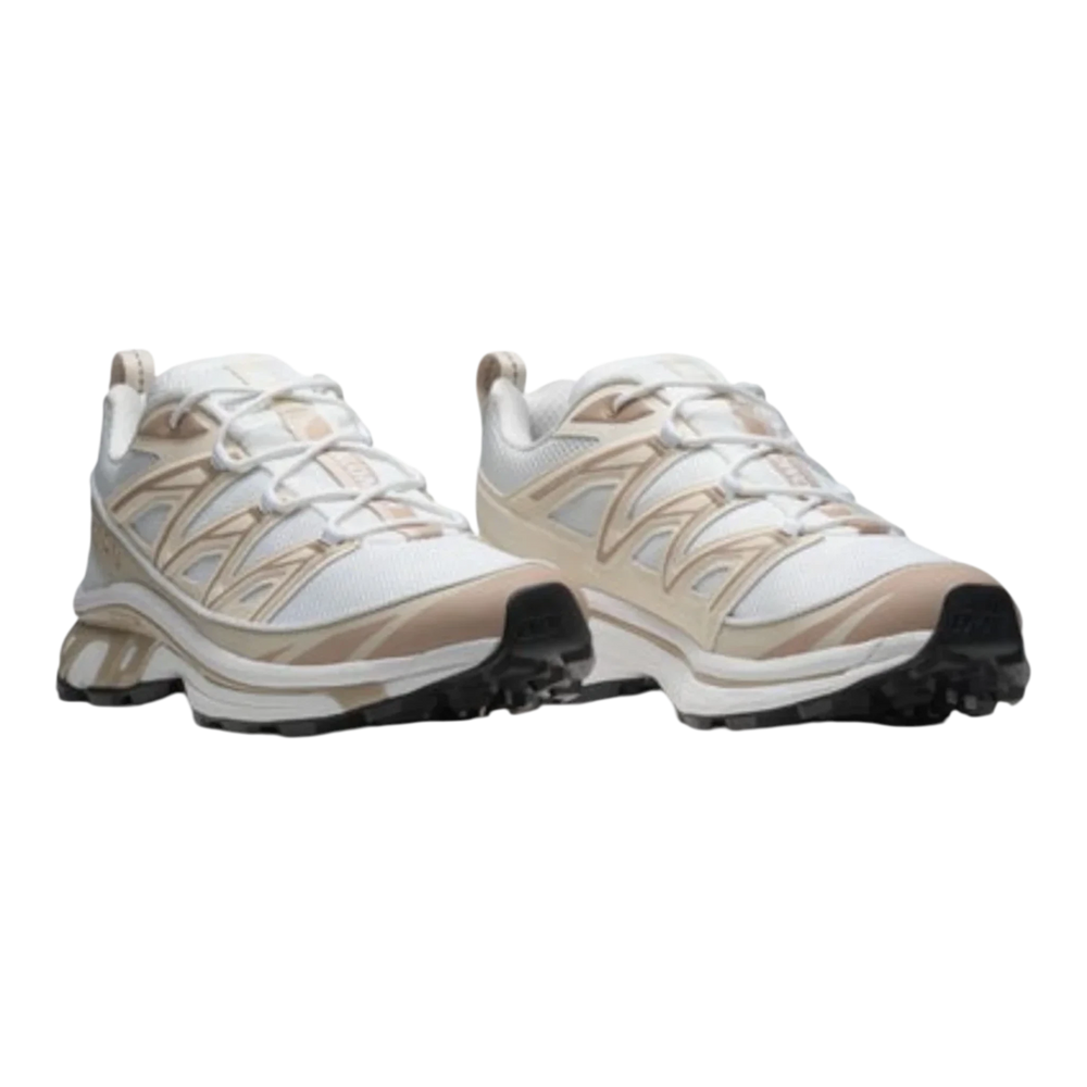HypeSelection Salomon XT-6 EXPANSE white and tan textile and synthetic trail running sneakers