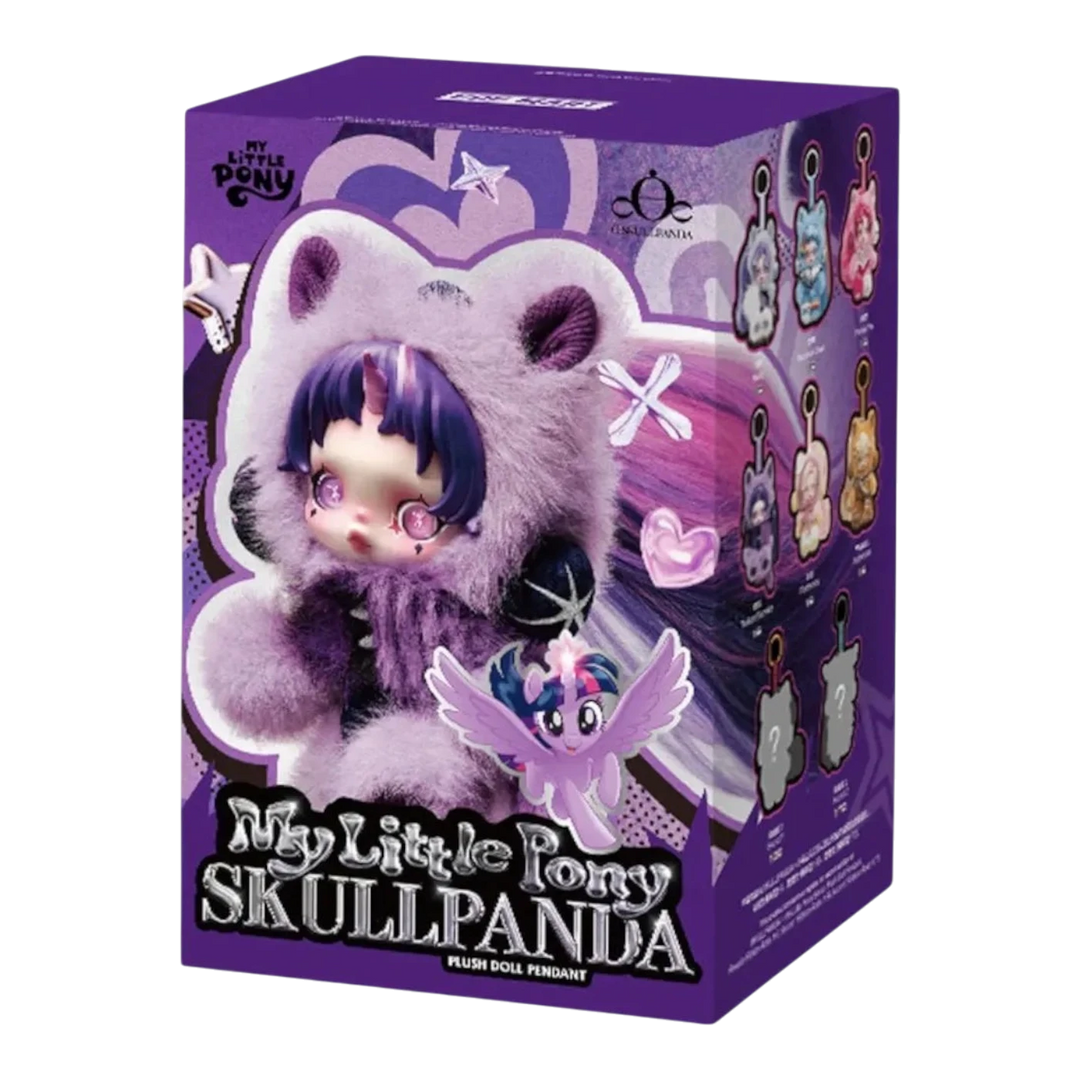 Pop Mart Skullpanda x My Little Pony Series Plush Doll Pendant