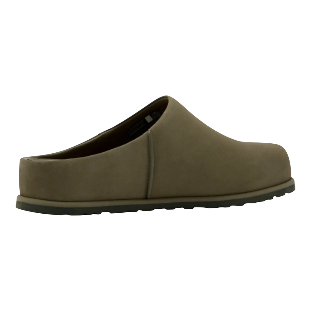 HypeSelection UGG Otzo Clog in Khaki suede, a slip-on shoe with a contoured EVA footbed and rubber outsole.