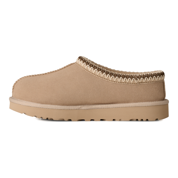 HypeSelection UGG Tasman II slipper in moonlight suede with signature UGGbraid collar and lightweight EVA outsole