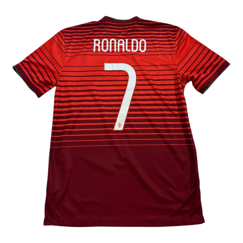 HypeSelection Vintage Nike Portugal Ronaldo Jersey with number 7 and name Ronaldo on the back.