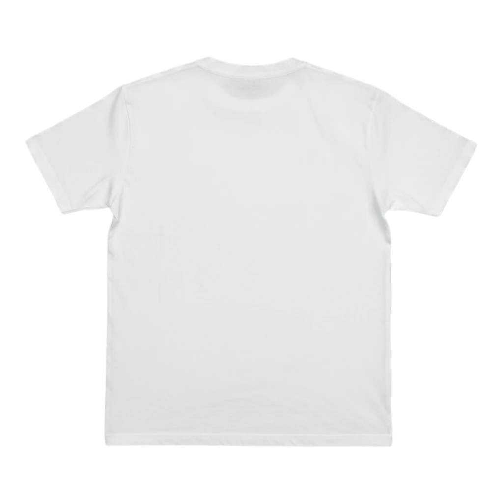 HypeSelection white 100% heavyweight cotton crew neck t-shirt with a structured fit.