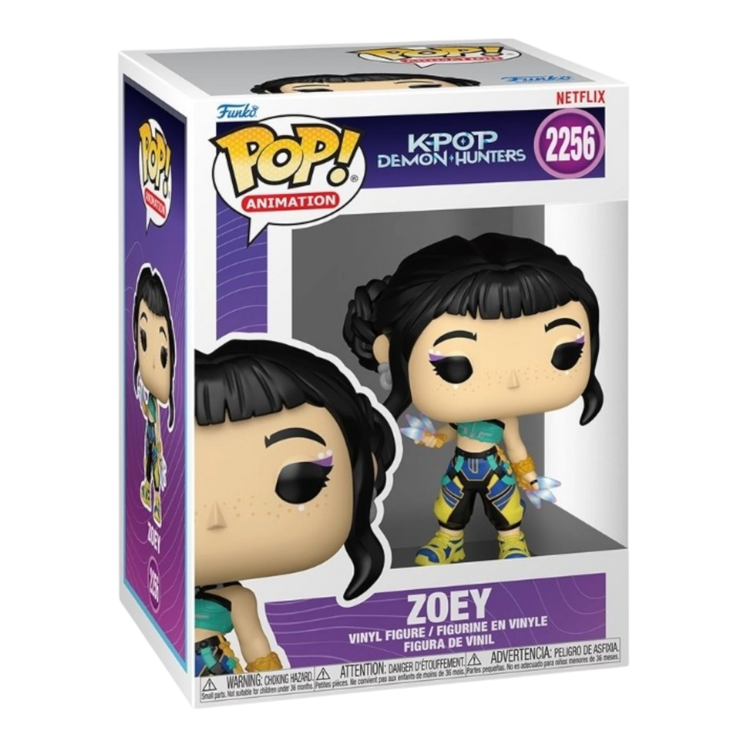 HypeSelection Funko Pop! Animation Zoey vinyl figure from KPOP Demon Hunters in signature performance outfit.