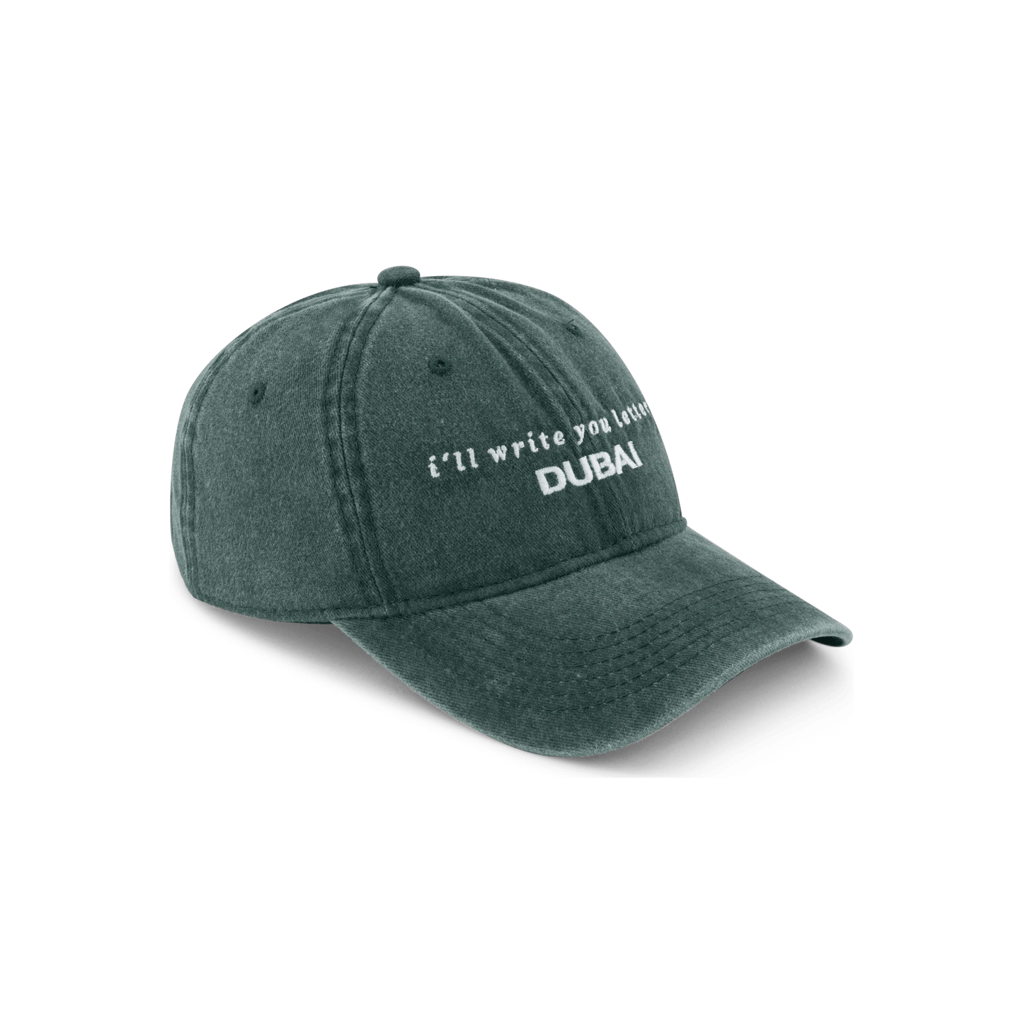 acid wash dad cap olive green