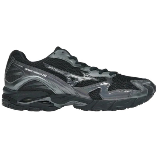 Mizuno Wave Rider 10 Black Sand Metallic Gray
