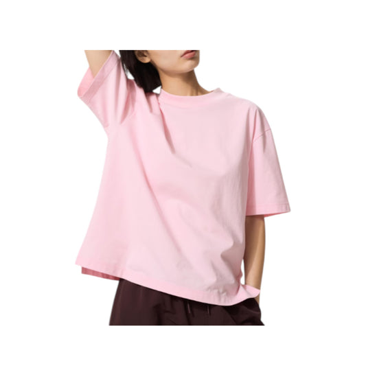 Uniqlo AIRism Cotton T-Shirt – Pink (Women’s)