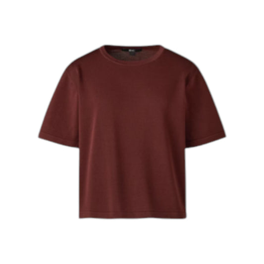 Uniqlo Boxy Knit T-Shirt – Dark Brown (Women’s)