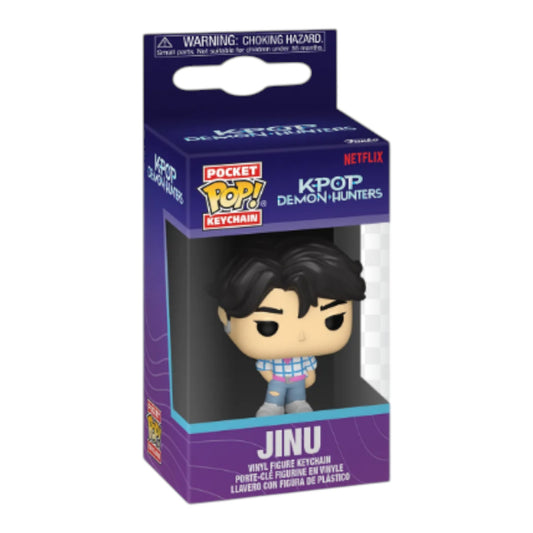 Funko Pocket Pop! Animation: Kpop Demon Hunter - Jinu (Keychain)