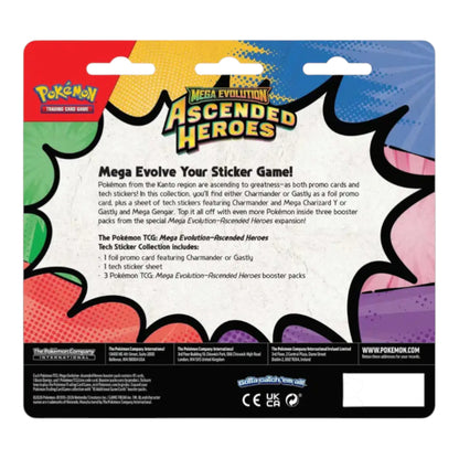 Pokemon TCG Mega Evolution Ascended Heroes 3 Pack Blister 2026 - Charmander