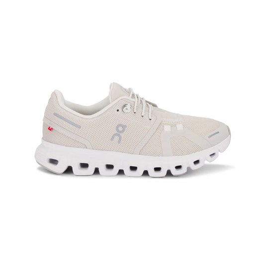 On Running Cloud 6 Pearl White (Mens)