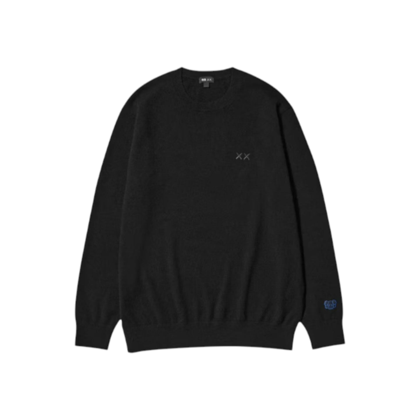 Kaws Winter Cashmere Crew Neck Sweater BLACK