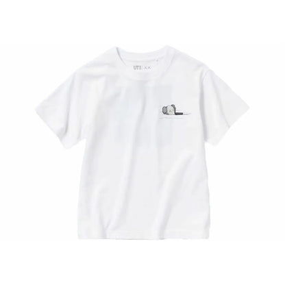 KAWS x Uniqlo Kids UT Short Sleeve Artbook Cover T-shirt (US Sizing) White