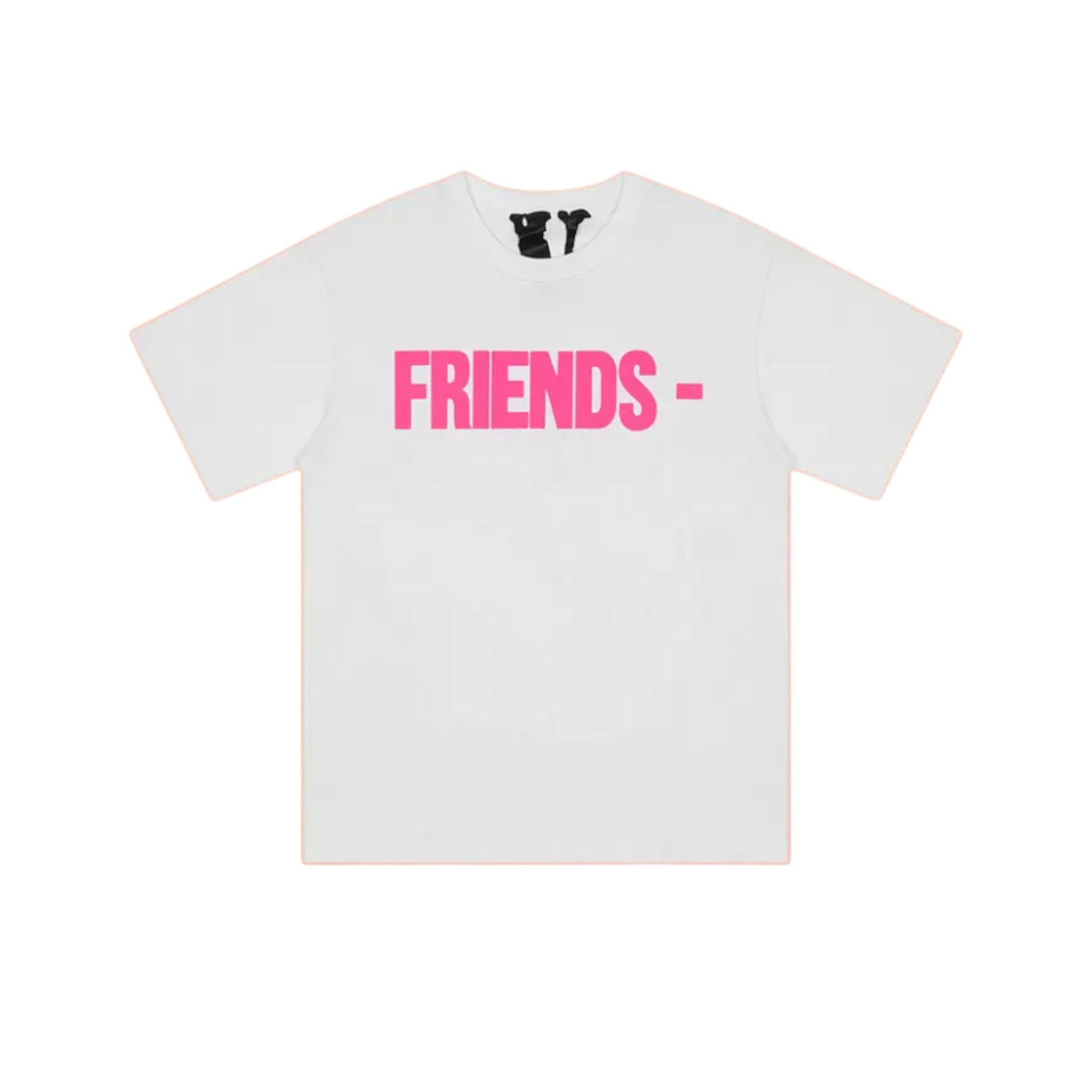 Vlone Friends T-Shirt White/Pink