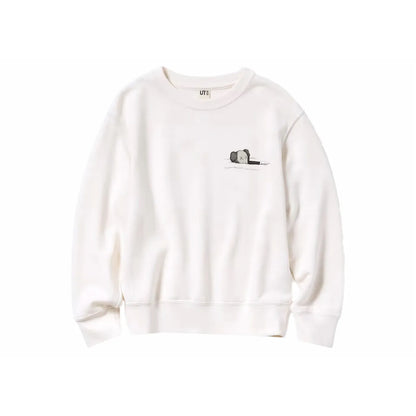 KAWS x Uniqlo Kids Longsleeve Sweatshirt (US Sizing) Off White