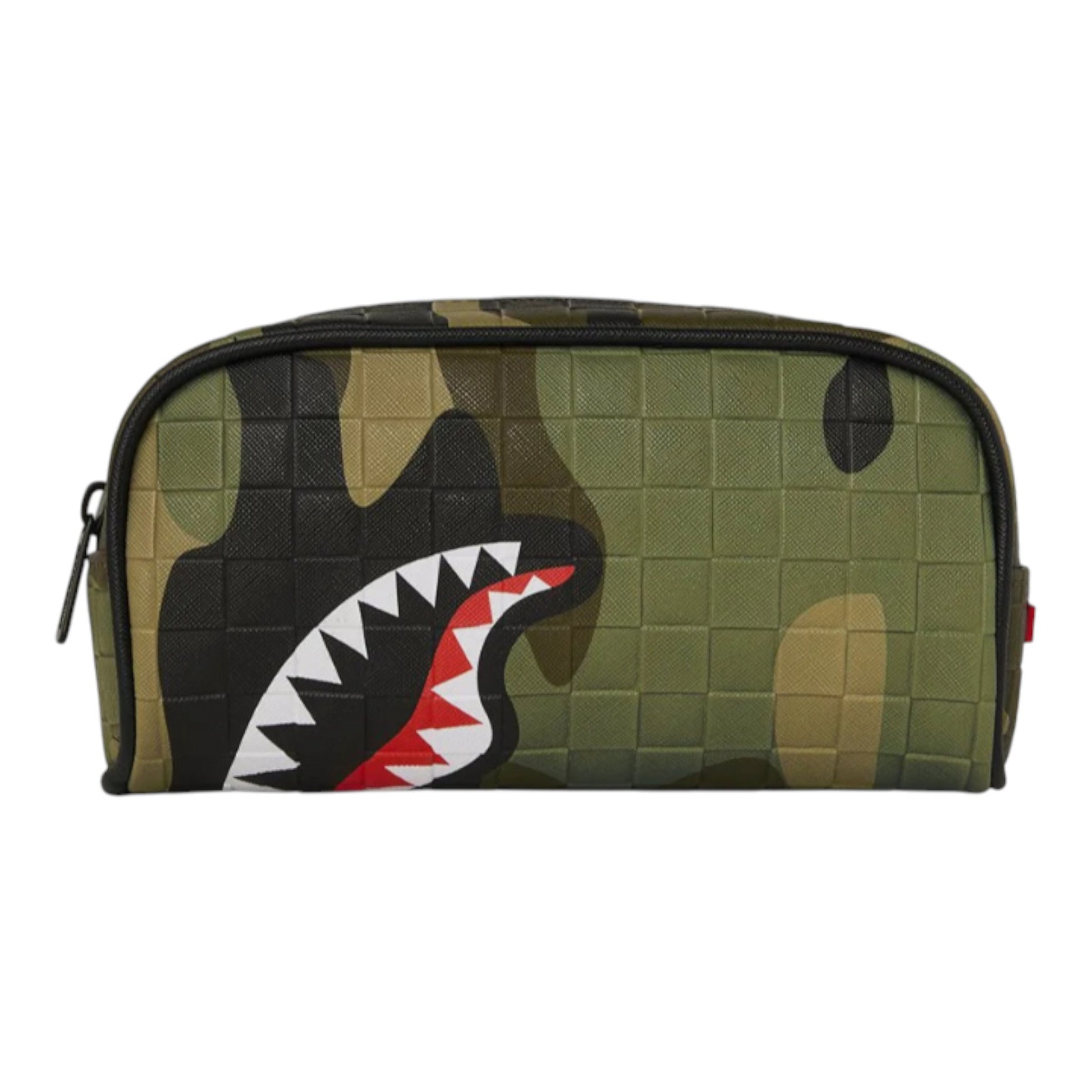 Sprayground Woodland Camo Check Pouch