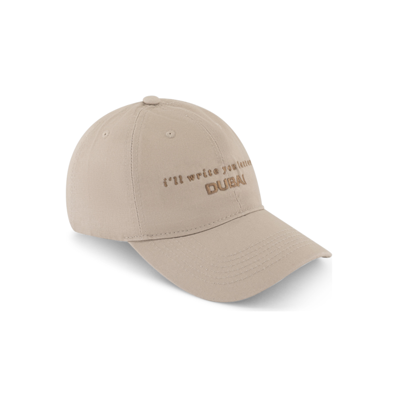 summer dad cap in light beige