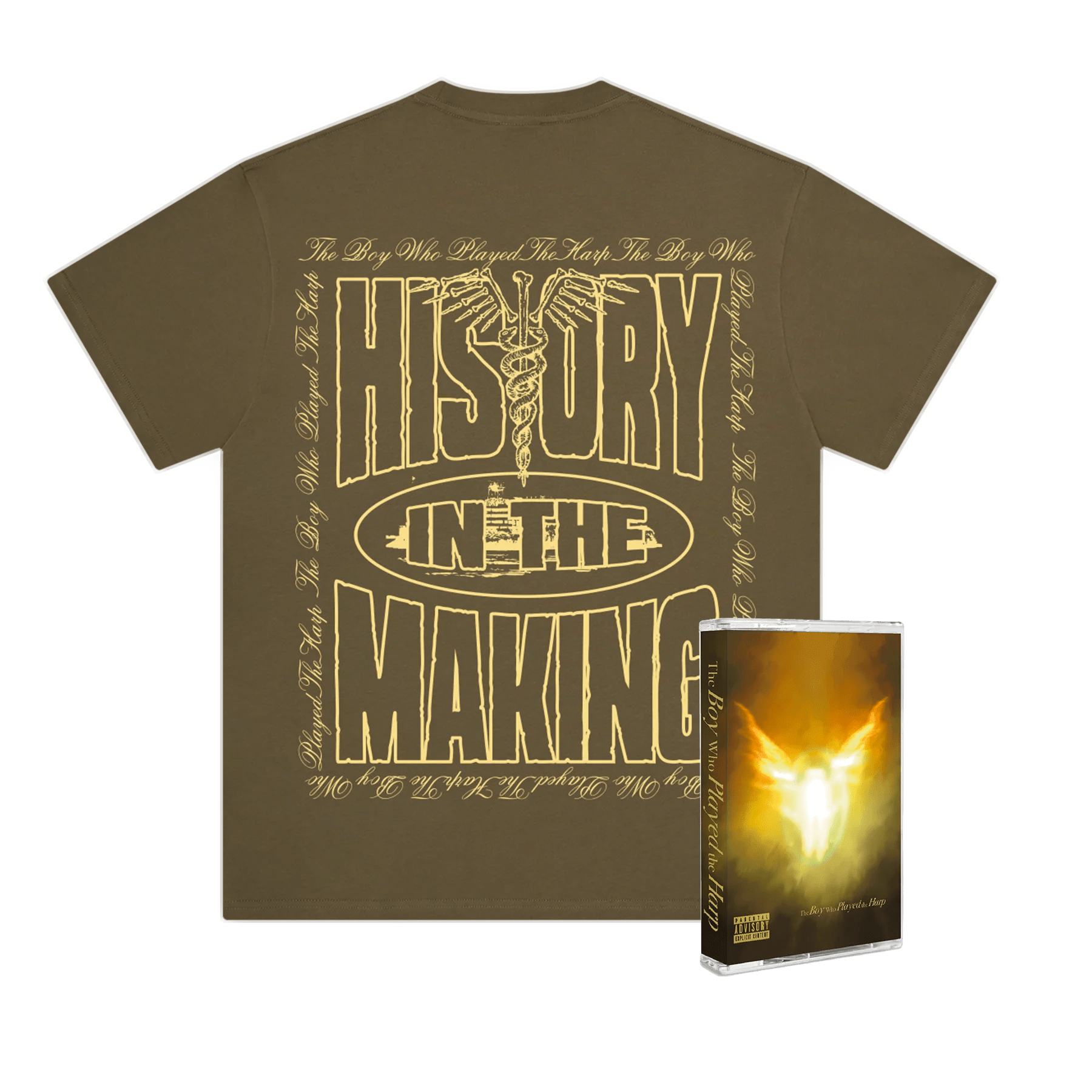 Corteiz History In The Making Tee Khaki